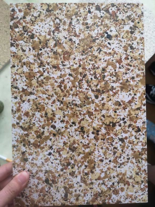 Dış görünüş taklit granit etkisi boyama Duvar boyası Dulux Dış Evine Benzer
