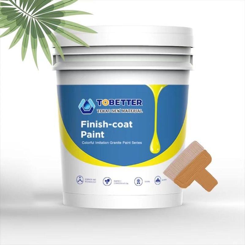 Yumuşak renkli bitirme boya aynı Dulux dış duvar kaplama ile