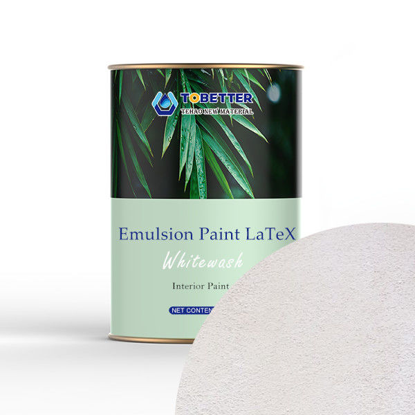 Pearl White İç Duvar Boyası Yatak Odası Garajı Nippon Değiştir Emülsiyon Boyası Lateks
