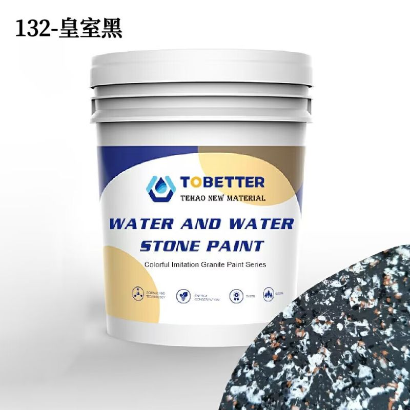Granit Taklit Taş Boya Su ve Su Dulux'e Benzer Sahte Taş Boya 132